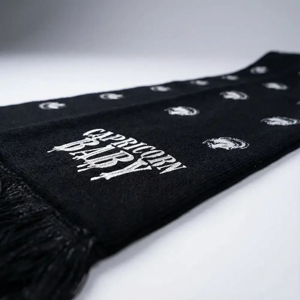 Onyx Icon Scarf – Silver